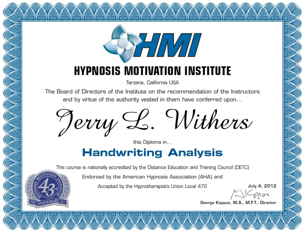 Handwriting Analysis