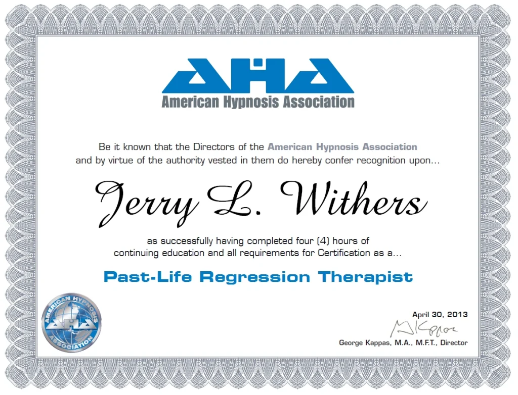 Past Life Regression Therapist