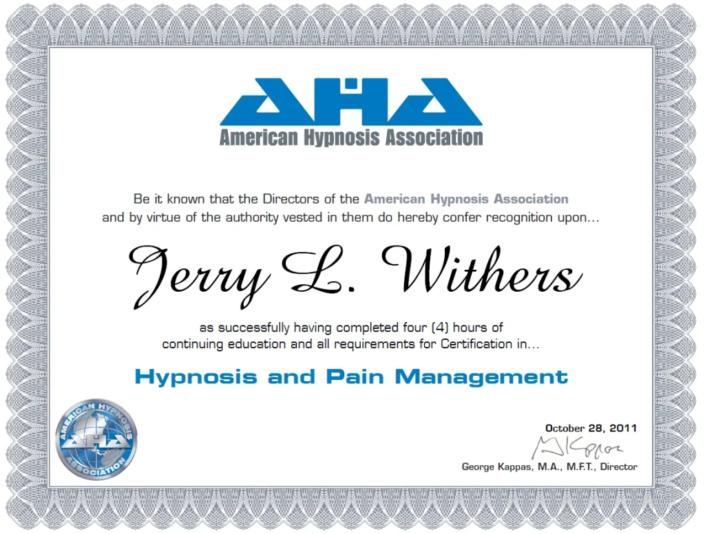 Hypnosis and Pain Management